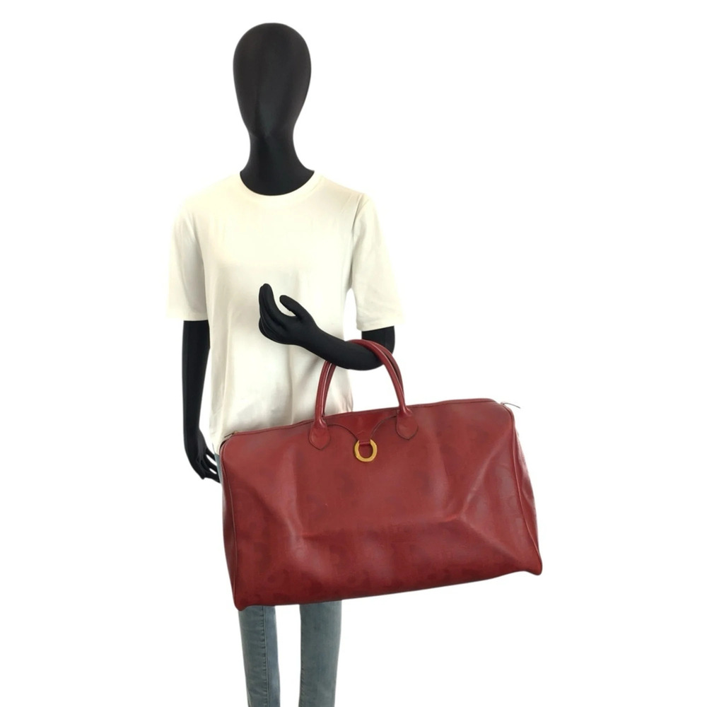 CHRISTIAN DIOR Vintage Red Trotter Shoulder Bag - Picture 7 of 10